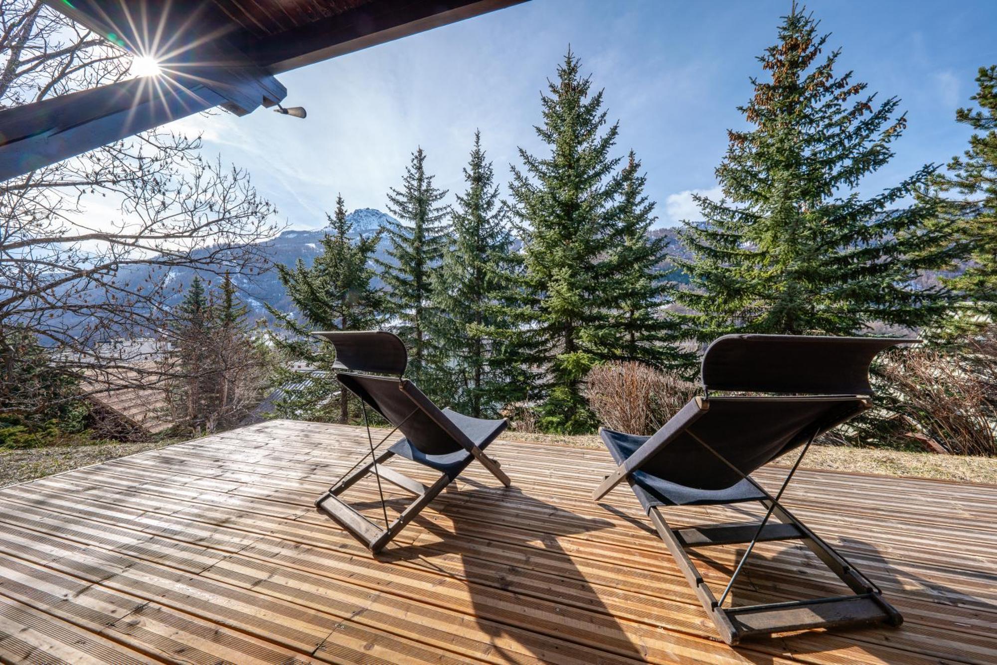 Serre Chevalier Studio 30 M2 Coin Montagne A 8 Minutes Des Pistes Сен-Шаффре Екстер'єр фото